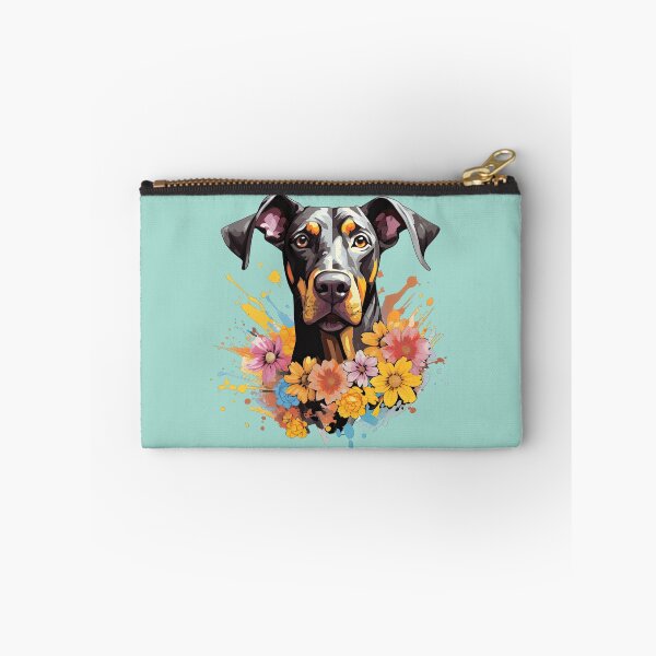 Item preview, Dobermann Watercolour Splash designed and sold by ZombieLH.