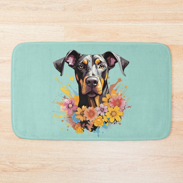 Item preview, Dobermann Watercolour Splash designed and sold by ZombieLH.