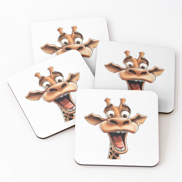 Item preview, funny giraffe designed and sold by CatSomeART.