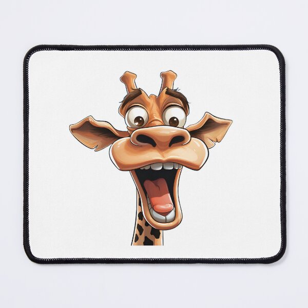 Item preview, funny giraffe designed and sold by CatSomeART.