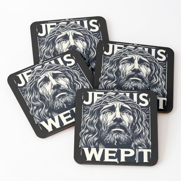 Item preview, Jesus Wept: A Digital Art Illustration of Christ's Sorrow designed and sold by MayaDelaye.