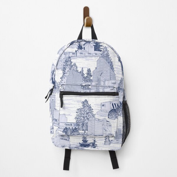Item preview, Toile Pattern Nostalgia - Bygone Grain Elevators designed and sold by Eejee-SK.