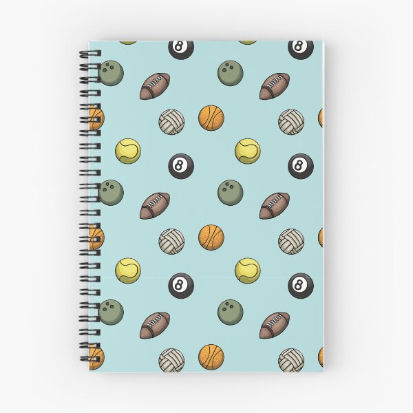 Item preview, Various sports balls pattern, hand drawn designed and sold by SleepyMarten.