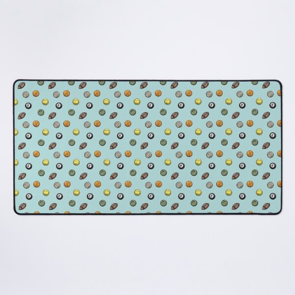 Item preview, Various sports balls pattern, hand drawn designed and sold by SleepyMarten.