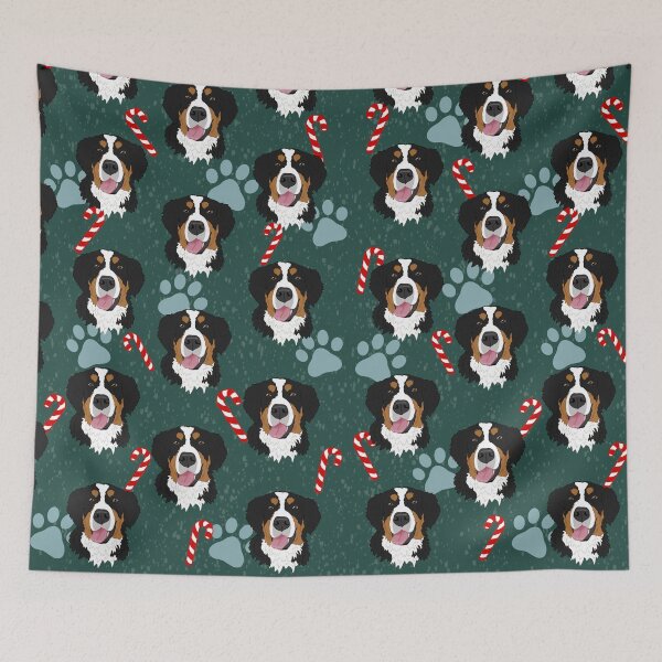 Item preview, Christmas Bernese Mountain Dog  designed and sold by KantstandyaC.