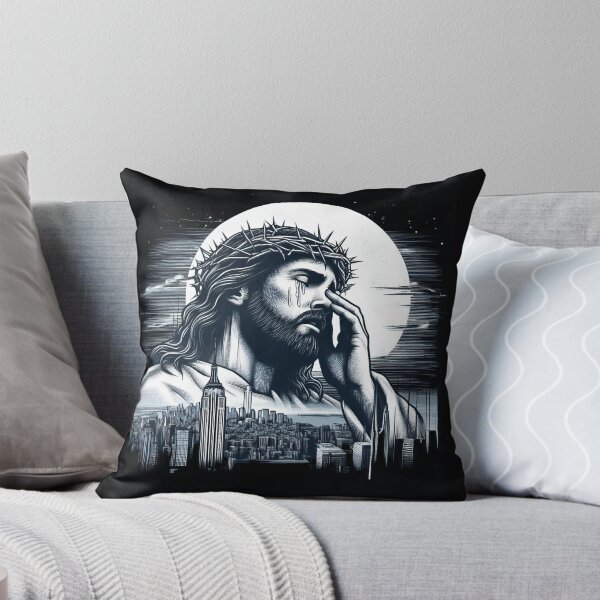 Item preview, Jesus Wept: A Digital Art Illustration of Christ's Sorrow designed and sold by MayaDelaye.