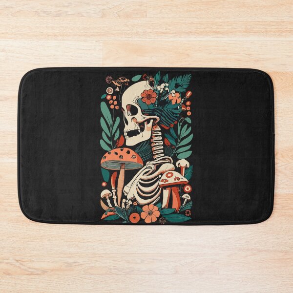 Item preview, Skull between Death, Life and Flower, Insect and Plant HQ 6 designed and sold by Psycho-Crazy.