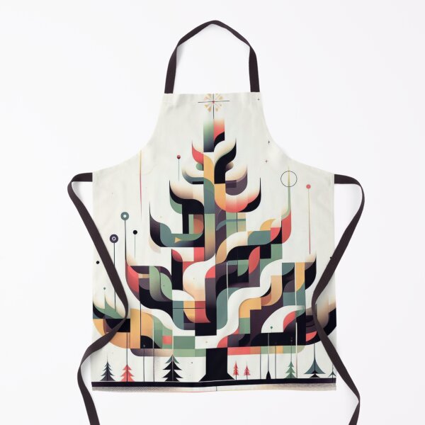 Item preview, Nordic Cubism Modern Art Christmas Tree  designed and sold by Pommallina.