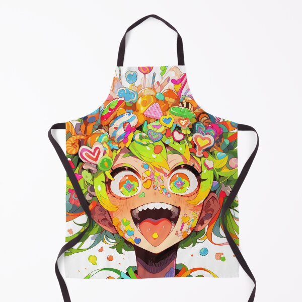 Item preview, Cool Wacky Energetic Candy Anime Girl designed and sold by bubblegoth.
