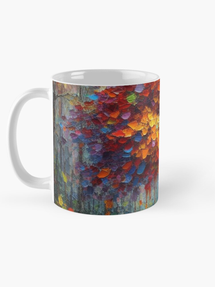 Thumbnail 5 of 6, Coffee Mug, Fall Tree designed and sold by roxanegabriel.