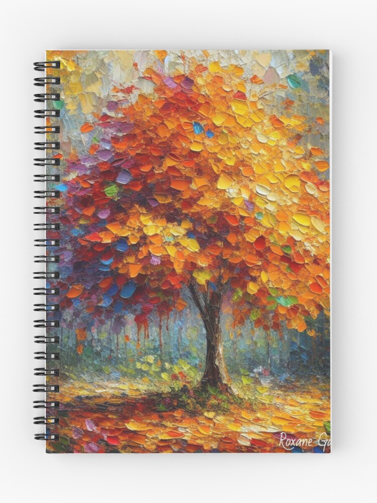 Thumbnail 1 of 3, Journal, Fall Tree designed and sold by roxanegabriel.