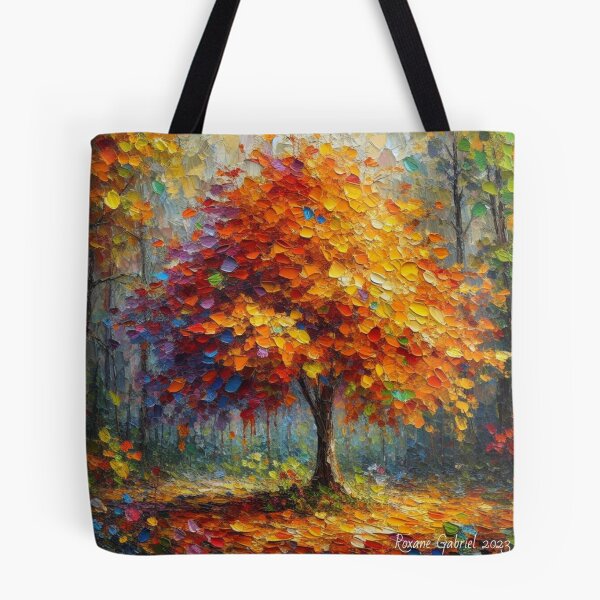 Aperçu de l'œuvre Arbre d'automne créée et vendue par roxanegabriel.