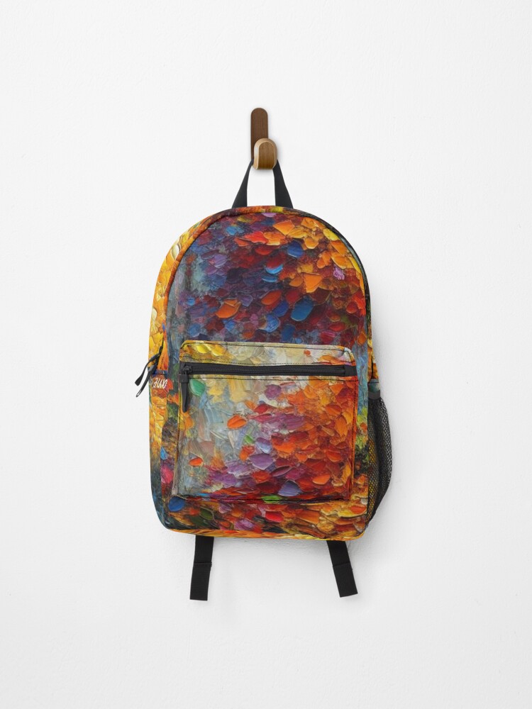 Thumbnail 1 of 3, Backpack, Fall Tree designed and sold by roxanegabriel.