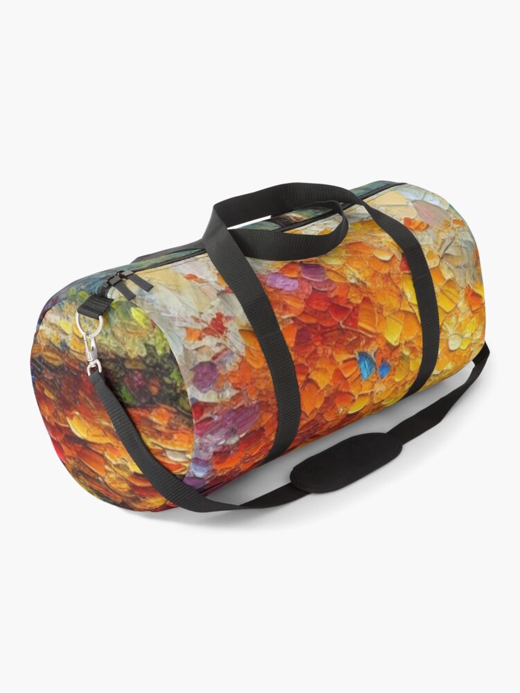 Thumbnail 1 of 3, Duffle Bag, Fall Tree designed and sold by roxanegabriel.