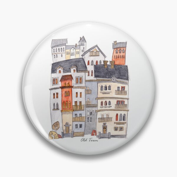 Item preview, Old Town designed and sold by ReynoIllustration.