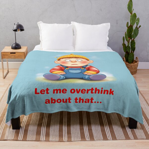 Item preview, Overthinking Cartoon  designed and sold by Academugs.