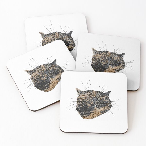 Item preview, Silly Kitty Face designed and sold by MailboxJim.