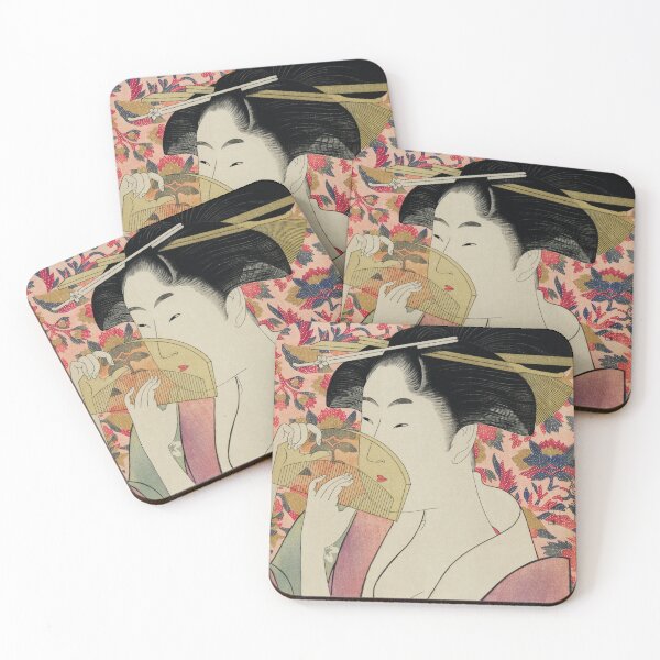 Item preview, Kushi by Utamaro Kitagawa designed and sold by My Artprintz.