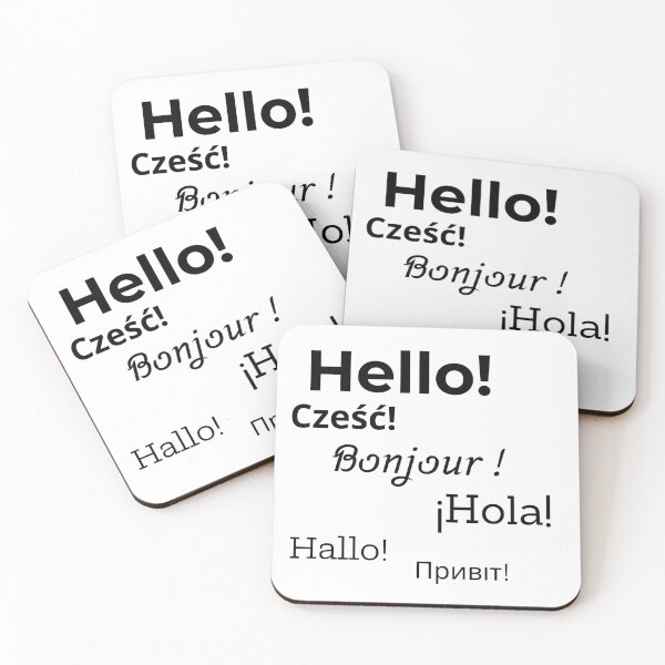 Item preview, Say hello to the world! designed and sold by Kamil Król.