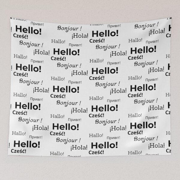 Item preview, Say hello to the world! designed and sold by Kamil Król.