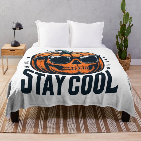 Item preview, Halloween Pumpkin - Stay Cool designed and sold by GalaxyExplorers.