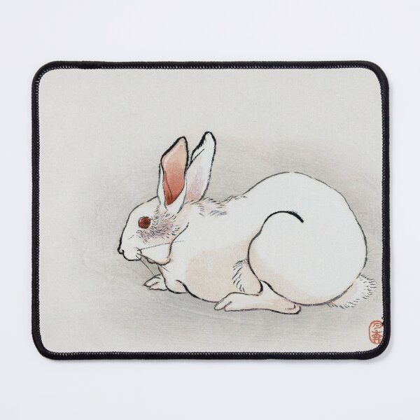 Item preview, Wit konijn (1900–1910) by Ogata Gekko designed and sold by My Artprintz.