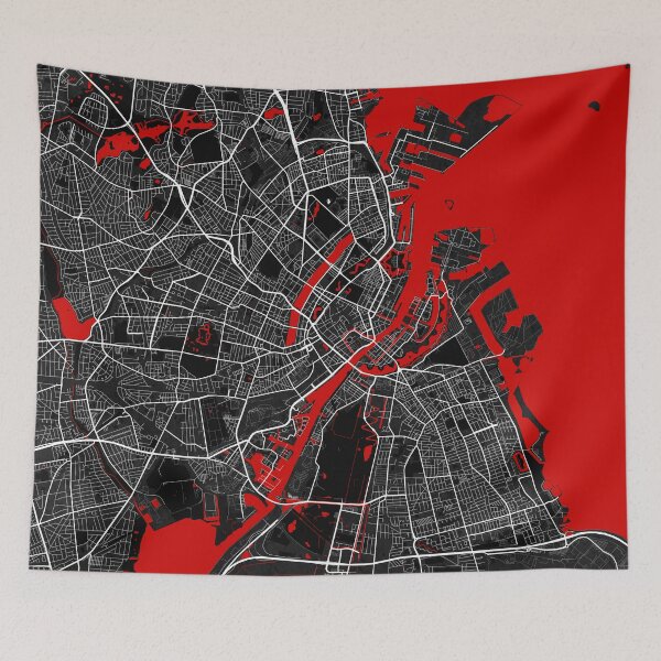 Item preview, Copenhagen City Map of Denmark - Oriental designed and sold by deMAP.