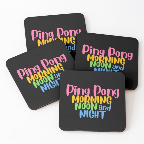Item preview, Ping Pong Morning Noon and Night designed and sold by NorthernSnappy.