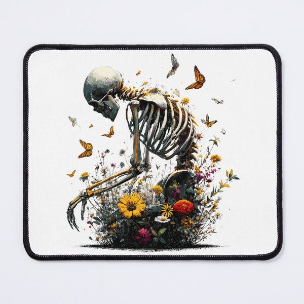 Item preview, Botany skeleton and butterflies designed and sold by TomFrontierArt.