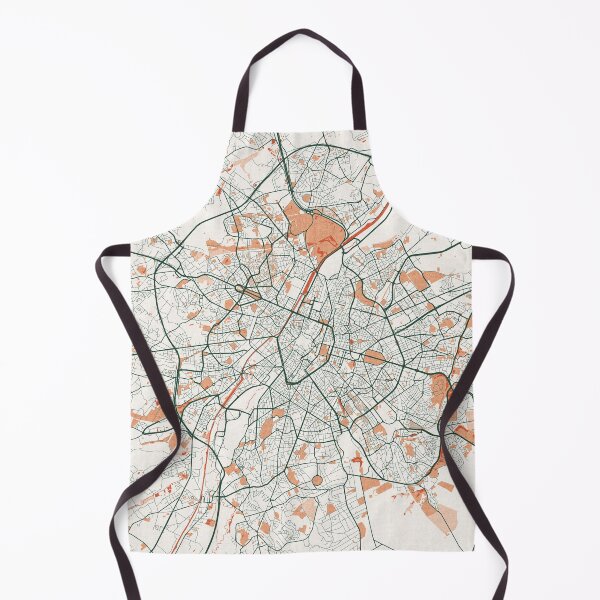 Item preview, Brussels City Map of Belgium - Bohemian designed and sold by deMAP.