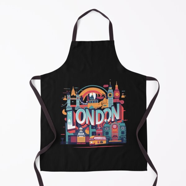 Item preview, London design, retro style designed and sold by LuckyFamily.