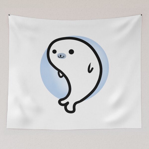 Item preview, Cute White Mamegoma Seal designed and sold by Infernia.