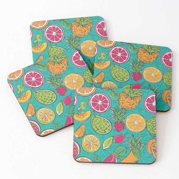 Item preview, Exotic Fruits Pattern - Tropical Fruit Delight designed and sold by The-Library.