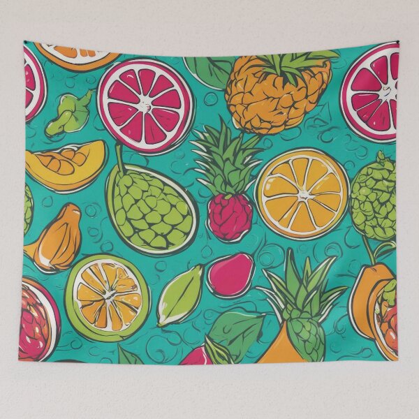 Item preview, Exotic Fruits Pattern - Tropical Fruit Delight designed and sold by The-Library.