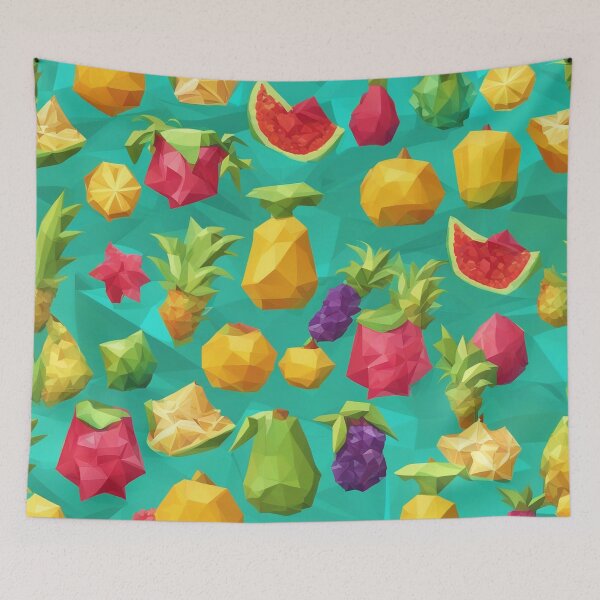 Item preview, Exotic Fruits Pattern - Tropical Fruit Delight designed and sold by The-Library.