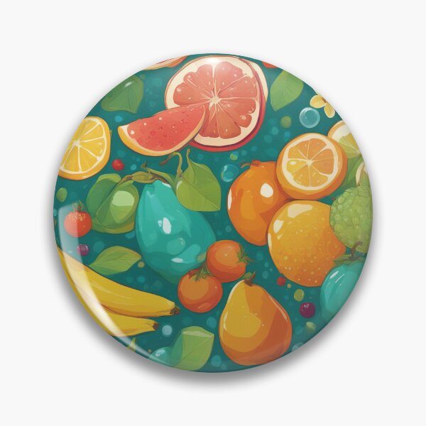 Artikelvorschau, Exotic Fruits Pattern - Tropical Fruit Delight entworfen und verkauft von The-Library.