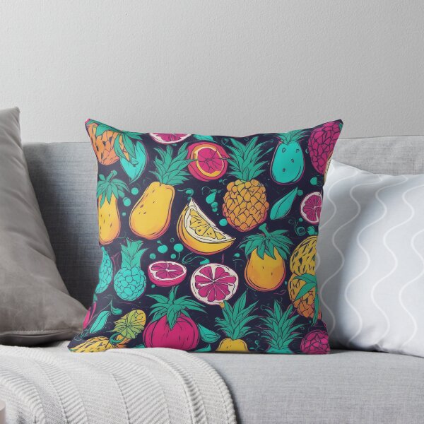 Artikelvorschau, Exotic Fruits Pattern - Tropical Fruit Delight entworfen und verkauft von The-Library.