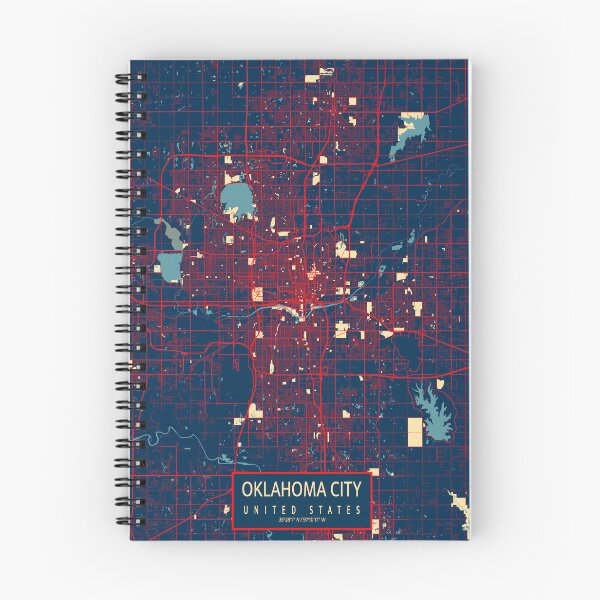 Item preview, Oklahoma City Map of the USA - Hope designed and sold by deMAP.