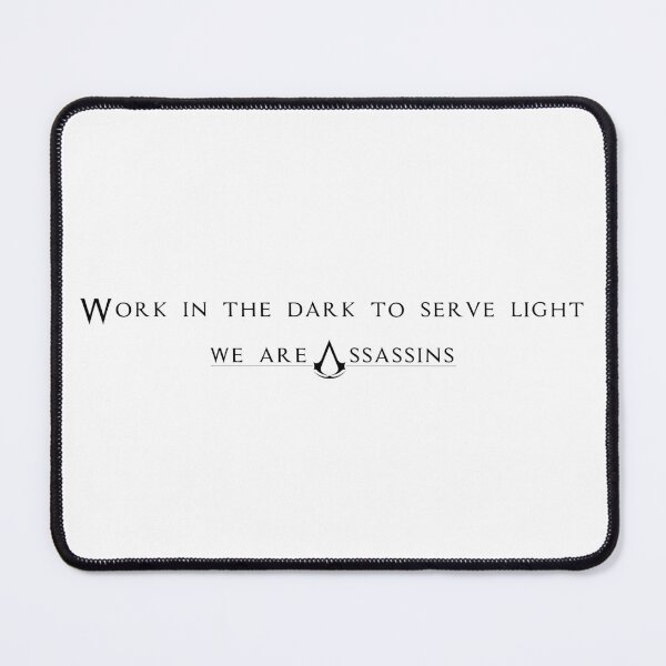 Item preview, Motto Assassins designed and sold by FattoAMano.