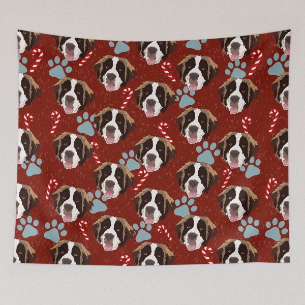 Item preview, Saint Bernard Christmas  designed and sold by KantstandyaC.