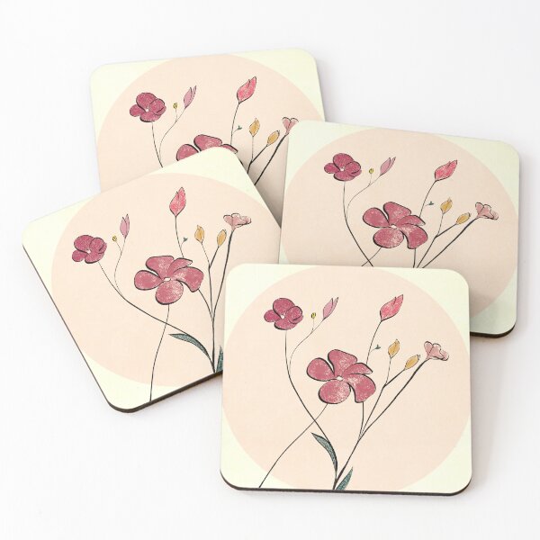 Item preview, Flower silhouettes designed and sold by ThWall.