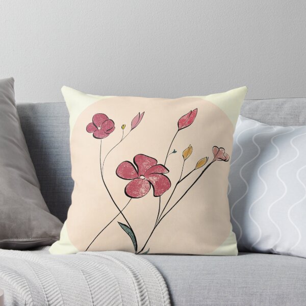 Item preview, Siluetas de flores designed and sold by ThWall.