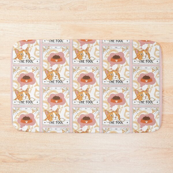 Item preview, Tarot Card Orange Cat The Fool designed and sold by BettySpicer.