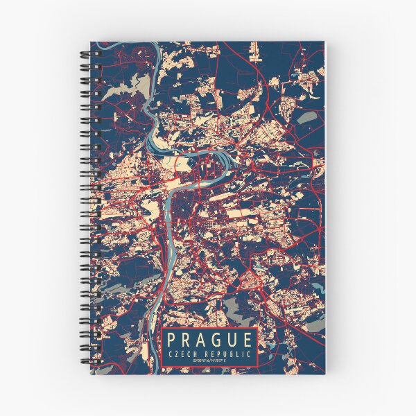 Item preview, Prague City Map of Czech Republic - Hope designed and sold by deMAP.