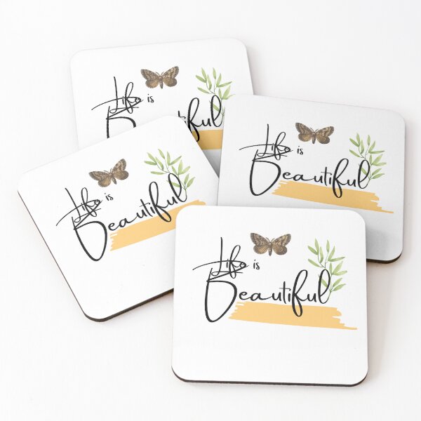 Item preview, life is beautiful designed and sold by RouniBoutique.
