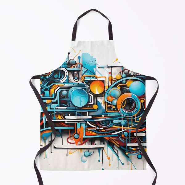 Item preview, Graffiti art of abstract shapes designed and sold by workshoot.