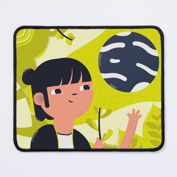 Item preview, A girl admiring nature. designed and sold by GussART.