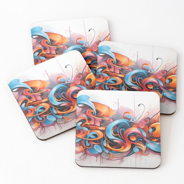 Item preview, Copy of Graffiti art of abstract shapes designed and sold by workshoot.