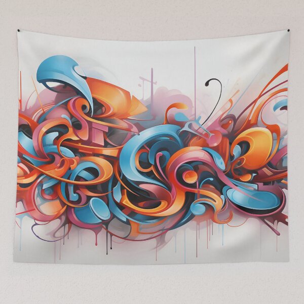 Item preview, Copy of Graffiti art of abstract shapes designed and sold by workshoot.