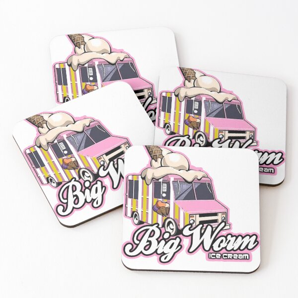 Item preview, Big Worm Ice cream designed and sold by American Artist Designs.